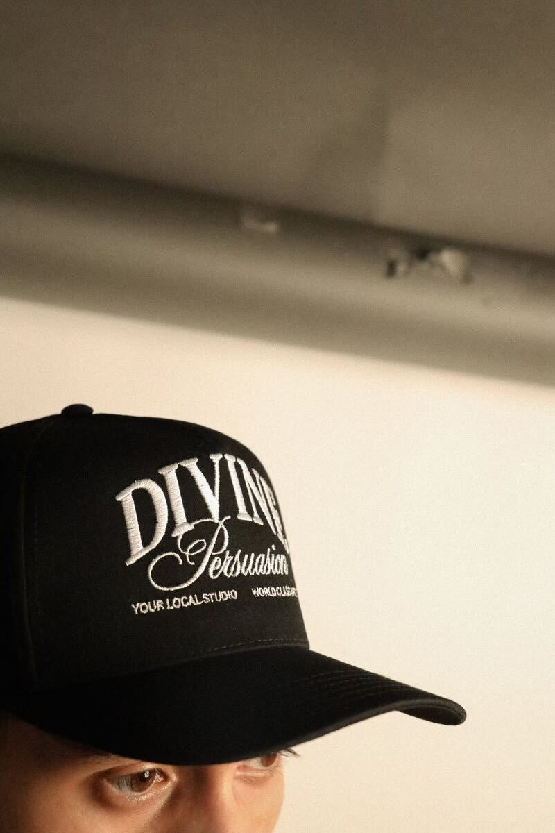 DIVINE PERSUASION BLACK CAP